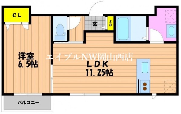 リュミエール　Ａの物件間取画像